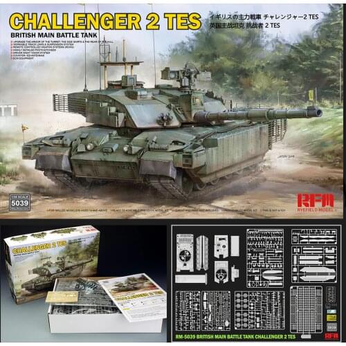 [Rye Field Model] Ryefield Model RFM RM-5039 1/35 British Main Battle Tank CHALLENGER 2 TES