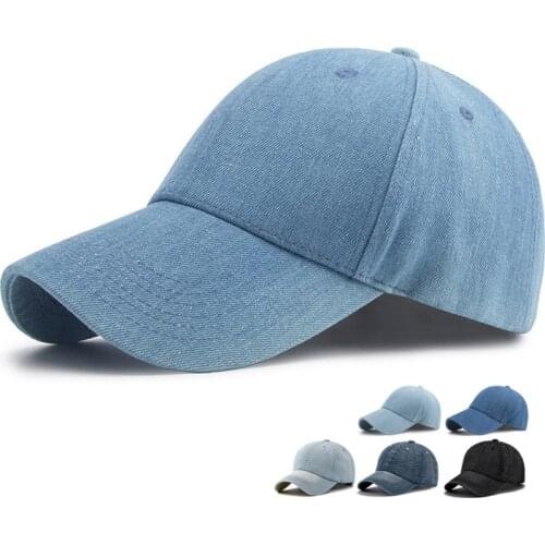 Hat Mens Spring And Summer Wear Old Fashion Hole Baseball Cap Cowboy Peak Hat Ladies Outdoor Sunscreen Sun Hat