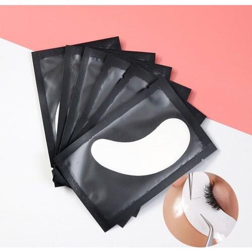 200pairs Under Eye Pads Eyelash Extension Paper Patches Grafted Lash Building Lint free Eye Tips Sticker Wraps Make Up Tools