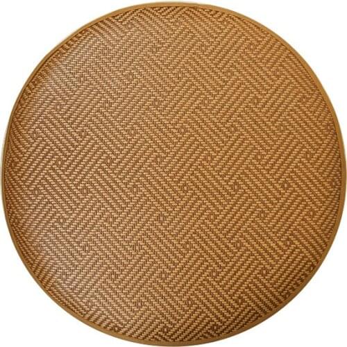 New Summer Seat Cushion Chair Cushion Indoor Outdoor Cushion Round Seat Cushion Bamboo mat Home Office Garden Chair Pad Massage