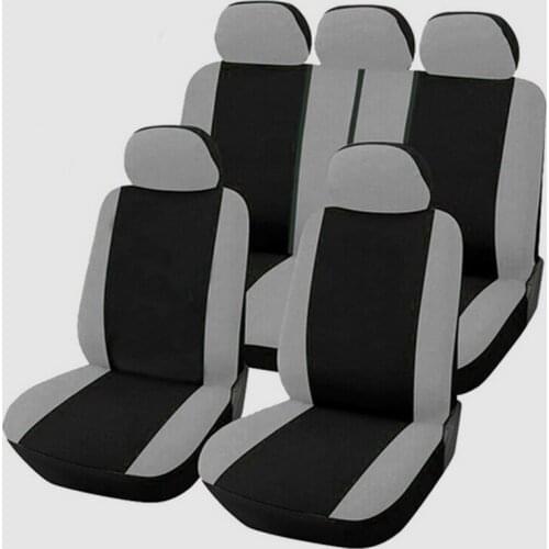 New High Quality Universal Car Seat Cover 9 Set Full Seat Covers for Crossovers Sedans Auto Interior Styling Decoration Protect