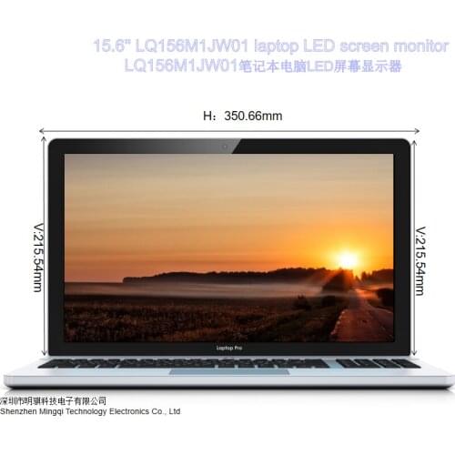 Laptop LED Screen Monitor And Office Accessories LQ156M1JW01 15.6Inch Competition Game TV Movie Use Display