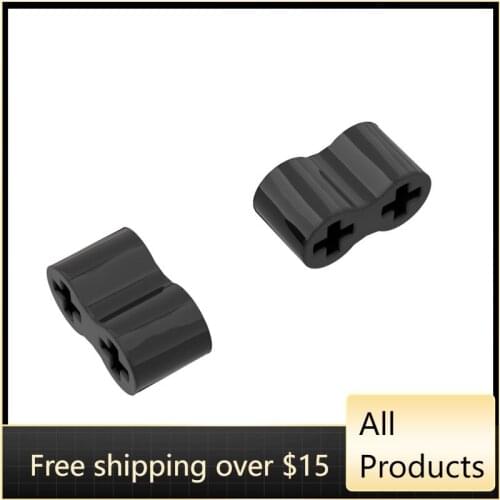 10PCS High-Tech Assemble Particle 45590 Rubber Building Blocks Kit Part Idea DIY Toys For Children Birthday Gifts