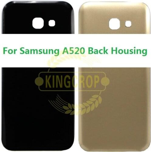 For SAMSUNG A5 2017 LCD A520 A520F Back Battery Cover Door Rear Glass Housing Case For SAMSUNG A5 2017 Battery Cover