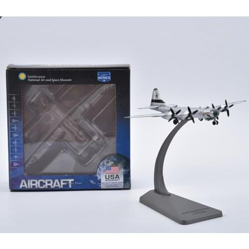 1/300 Scale Fighter US B-29 Bomber Superfortress Warplane Alloy Diecast Aircraft Model Toys Fighter Collectible Display