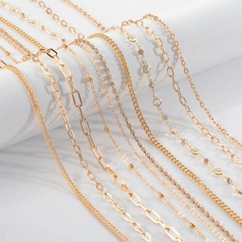 2021 Fashion Pearl Glasses Link Chain Women Men Eyeglass Cord Sunglasses Cord Retainer Holder Eyewear Lanyard Neck Strap Rope