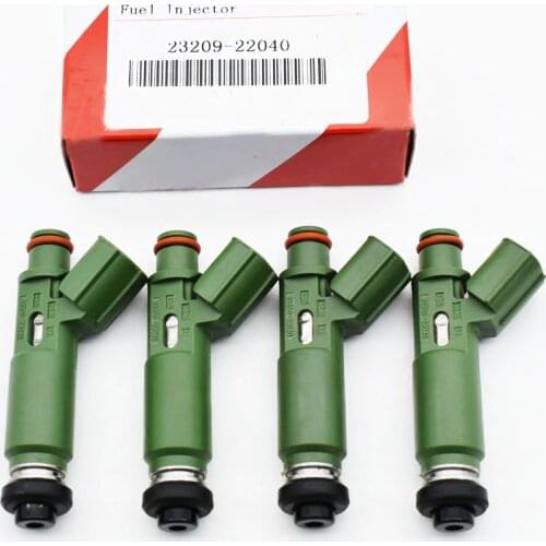 4pcs/Lot new Fuel Injectors 23250-22040 23209-22040 for Toyota with Color Package Box