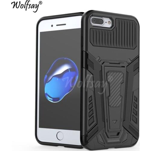Car Magnetic Cover For iPhone 7 Plus Case Phone Holder Armor Cover For iPhone 8 Plus Case For iPhone 6 6S 7 8 Plus Case 5.5 inch