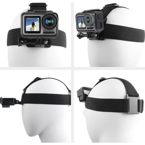 For Head strap mount For DJI OSMO action Gopro Hero 9 8 7 6 Xiaomi yi 4K Action Camera For Eken H9 SJCAM for Go Pro Accessories