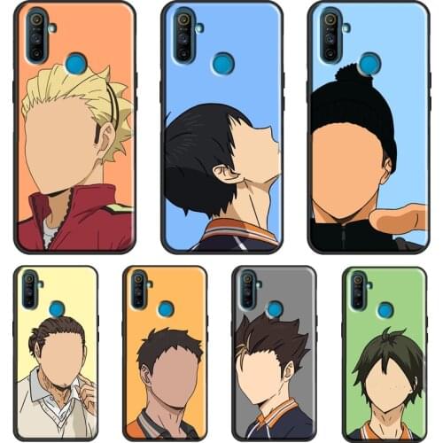 Haikyuu Karasuno Volleyball Anime For OPPO Realme Q3 6 7 8 Pro GT Neo C21 C11 C3 Funda For OnePlus 8 Pro 9 Pro 8T 9R Case
