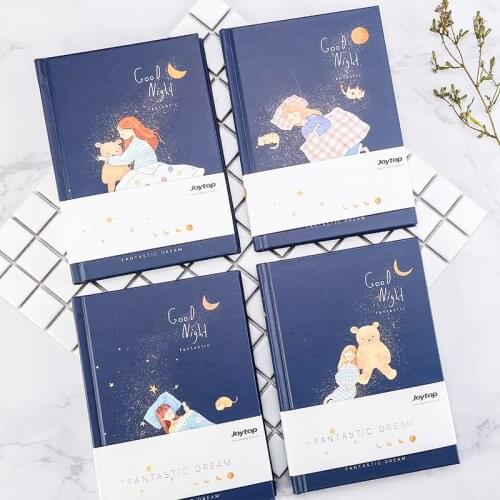 JOYTOP Good Night Color Page Notebook A5 Minimalist Notebook 1PCS