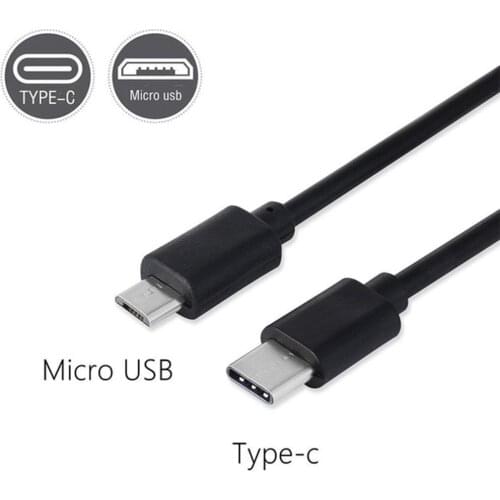 Type C USB-C To Micro USB Cable For Samsung Xiaomi Micro B USB Type C Cord Male To Male Compatible Cable Cord Adapter