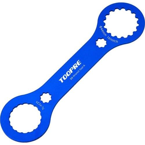 TOOPRE Bike Bottom Bracket Wrench Aluminum Alloy Iamok Bicycle 44/46mm Removal Tool for BB51/BB52/BB70/MT800/BBR9100/XTR/DUB