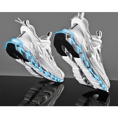 Running Shoes Men Winter Large Original Casual Sneakers Men Tenis Masculino Sewing Blade Men Vulcanize Shoes Trainers Gym Shoes