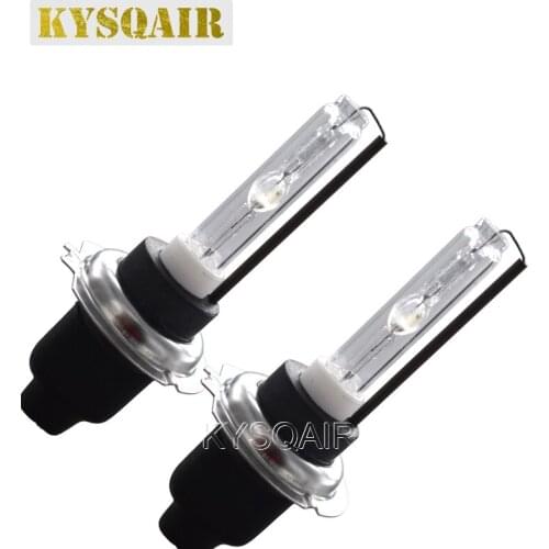 KYSQAIR 2PCS 35W 55W H7 Car Headlight Bulbs 12V 4300K 5000K 6000K 8000K H7 Auto Headlamp H1 H3 H11 9005 9006 D2H Xenon Light