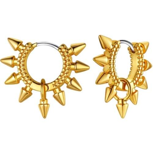 U7 Small Stud Earrings for Women Girls Sensitive Ears Huggie Ear Cuff Earrings