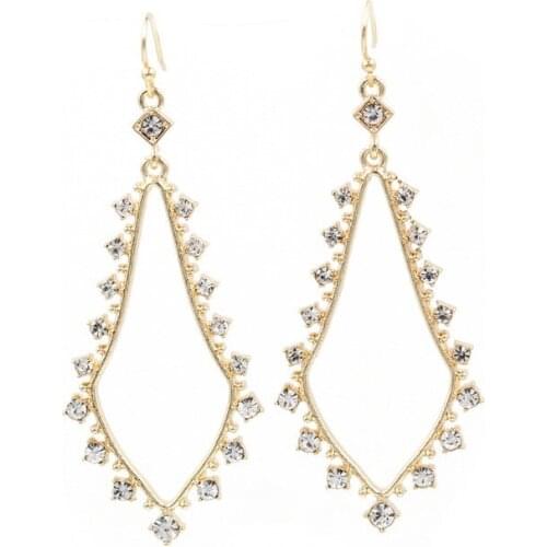 Fashion Crystal Water Drop Earrings for Women