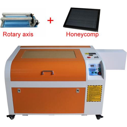 60W Desktop LY laser 6040/4060 CO2 Laser Engraving Machine for cutting metal wood