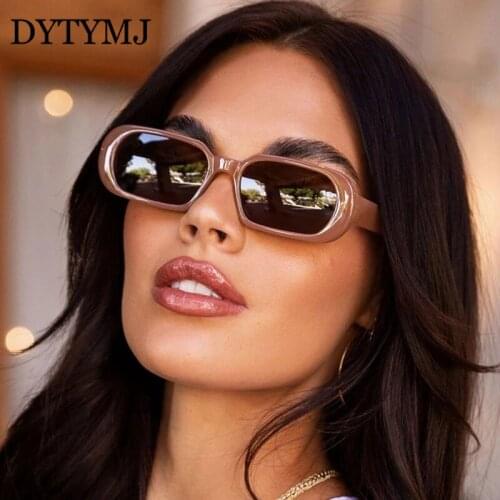 DYTYMJ 2021 Rectangle Sunglasses Women/Men Retro Women Glasses Luxury Brand Designer Eyeglasses Women/Men Oculos De Sol Mujer