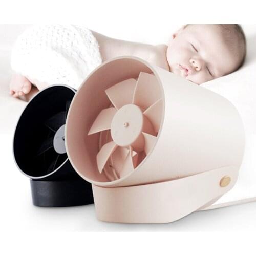 USB Ventilador Protable Fan Mini Desktop Ultra-quiet Fan Electric Cooling Small Charging Laptop Fan Seven Vane Blow for home
