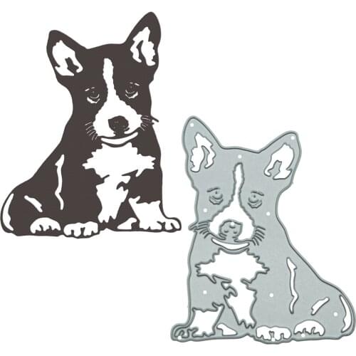 Unhappy Dog Puppy Pattern Metal Cutting Die For Handmade Scrapbooking Photo Album Decorating Paper Craft Punch Stencils