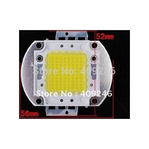 Taiwan High Power Led Chip 50watt 4500-5500lm LED For Floodlight Spotlight Ceiling Light