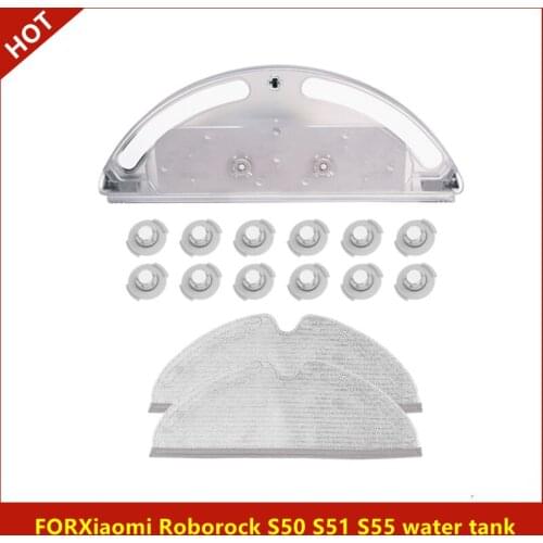 Mop Cloth Water Tank Filter Replacement of Parts For Xiaomi 1S Mijia Roborock S50 S51 S55 Robot Vacuum Cleaner Accessories