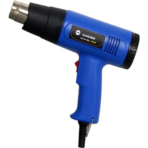 110V 220V 1600W Hot Air Gun Portable Adjustable Temperature Hot Air Blower for SMD Rework Station Shrink Wrapping Power Tool