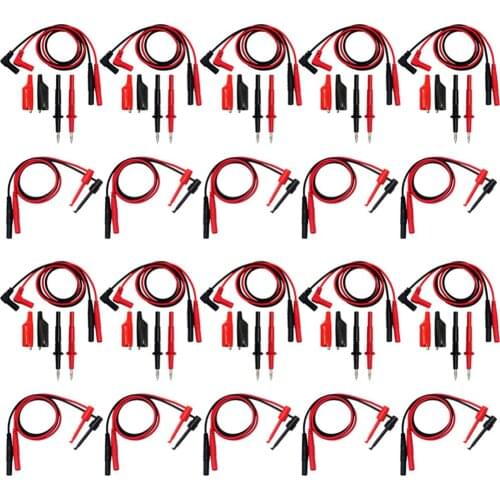 Aidetek 10 test leads for multimeter tester TL809 Electronic Test Lead Kit 10TLP1070