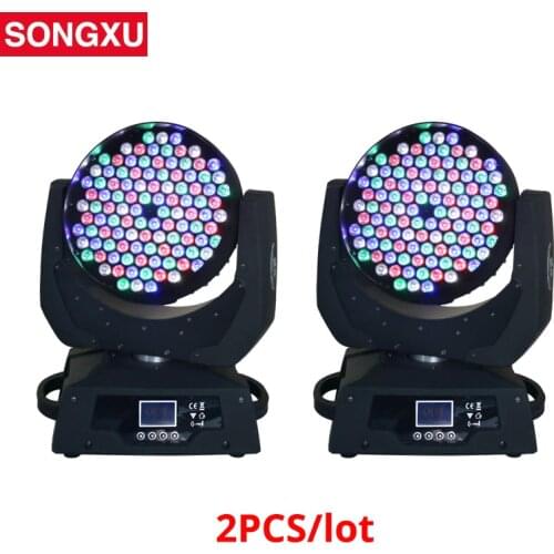 108X3W RGBW LED Wash Moving Head Light SONGXU 2pcs/lot /SX-MH10803