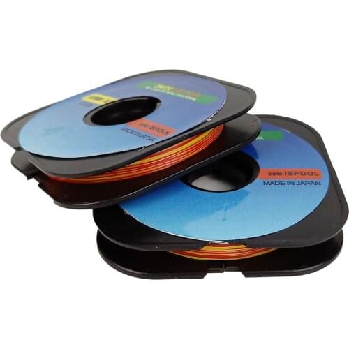 Aventik 2pcs Fly Fishing Indicator Line Nymphing Bite Indicator Tippet 30m/Spool L