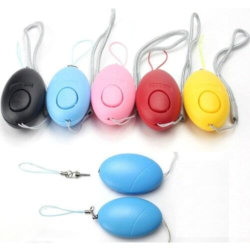 3pcs womens anti-robber safety anti-wolf 120dB alarm personal self-defense supplies alarm key ring childrens emergency alarm