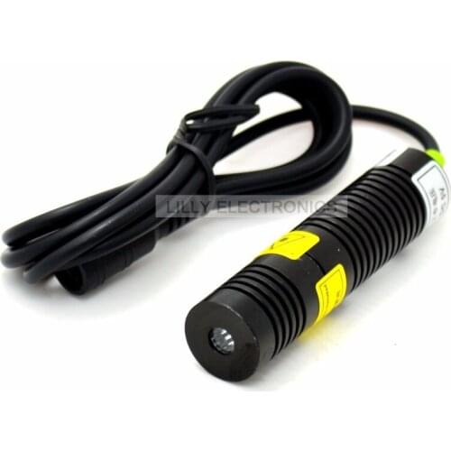 532nm 50mw Laser Line Module Locator for Cutting 18x75mm 3-5VDC