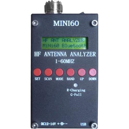MINI60S SARK100 1-60Mhz HF Antenna Analyzer Meter Android Bluetooth PC