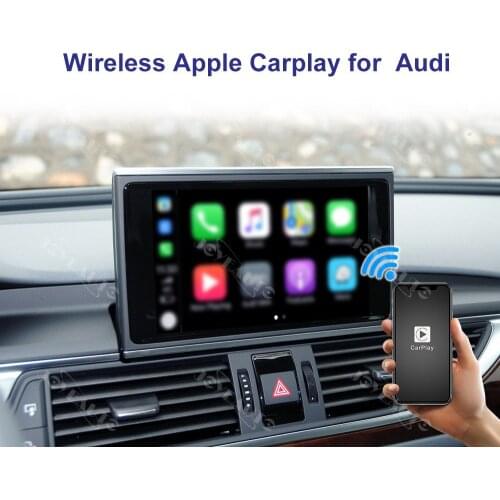 Wireless Apple Carplay For Audi A1 A3 A4 A5 A6 A7 A8 Q3 Q5 Q7 C6 MMI 3G 2G RMC 2005 -2018 iOS13 Android Mirror Car Play