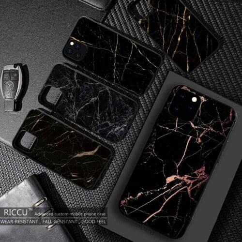Cracked marble Phone Case For iphone 11 12 Mini Pro Max X XS MAX 6 6s 7 8 Plus XR SE2020 accessories Cover