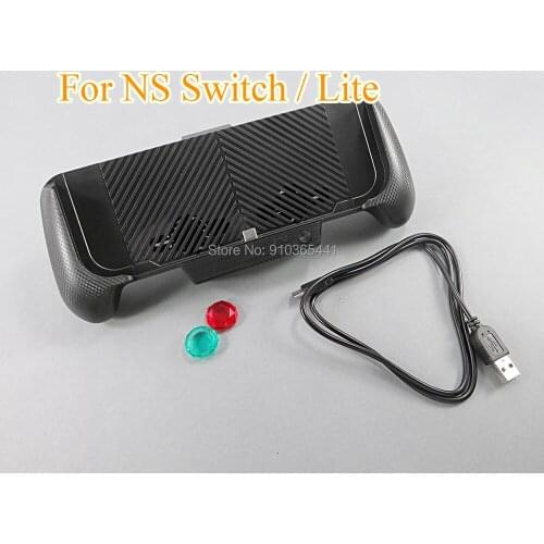 3sets Charging Grip Portable Heat Dissipation Home Accessories Bracket Stretchy Stand Cooling Fan For NS Switch & Lite Console