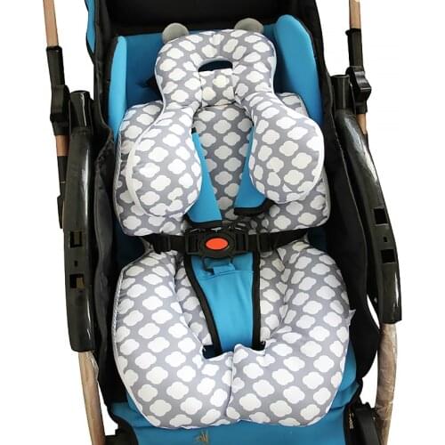 Kids Cotton Comfortable Soft Child Cart Mat Infant Cushion Buggy Pad Fashion Baby Stroller Seat Baby Prams Stroller Accessories