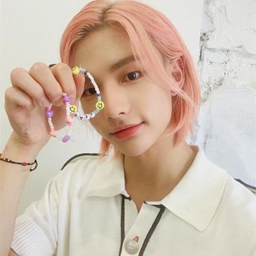 Kpop Stray Kids Fan Club STAY Collection Bracelet Elastic Accessories Bang Chan Felix Mixtape I am NOT WHO