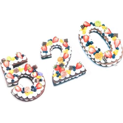 Facemile Plastic Number Cake Mold Biscuit Baking Decorative Tools DIY Kitchen Bakeware Pastry Mould for Cake Decorating Tools