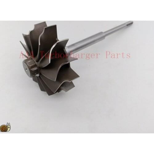 HX40/HX40W Turbo parts Turbine wheel 67mm*76mm-12blades, supplier AAA Turbocharger Parts