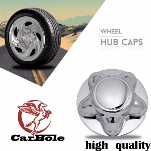 CARBOLE Deluxe Chrome Wheel Hub Cap Center Cap With 7 inch Cap Fits 97-03 F150 & Expedition Auto Car wheel cover caps on wheels