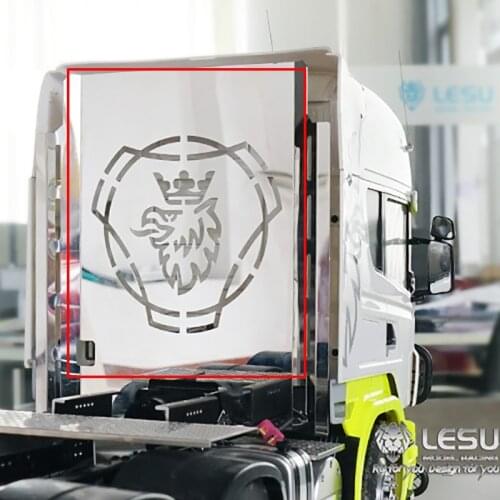 LESU Metal Cabin Protection Board for 1/14 RC Tractor Truck Scania Tamiya Model TH04767-SMT3