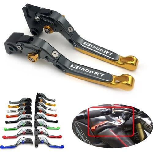 Motorcycle Folding Extendable Clutch Brake Levers Handle Accessories CNC Aluminum Adjustable For BMW R1200RT 2014-2016 2014 2015