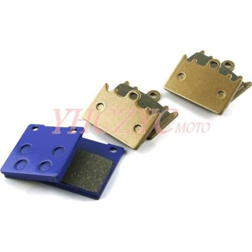 For Kawasaki ZXR400 ZXR 400 L1-L9 1991-2003 motorcycle front and rear brake pads set