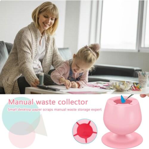 New Handicraft Waste Collector Suctioned Vinyl Weeding Scrap Storage Collector Craft Weeding Tool DIY Handicraft Storage Box