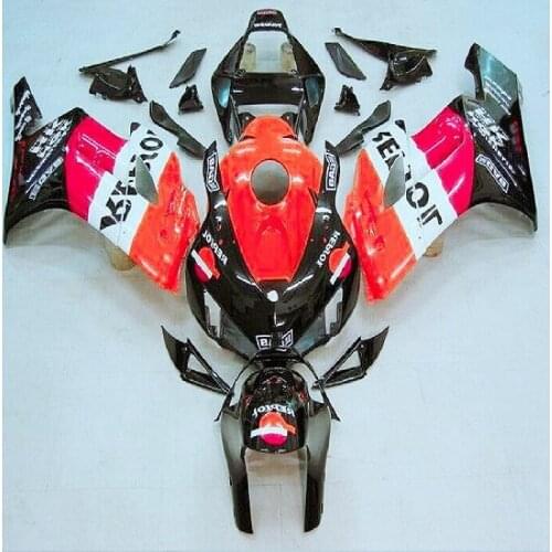 Injection mold New ABS Full Fairings Kit Fit For Honda CBR1000RR cbr1000 04 05 2004 2005 fairing body set red black
