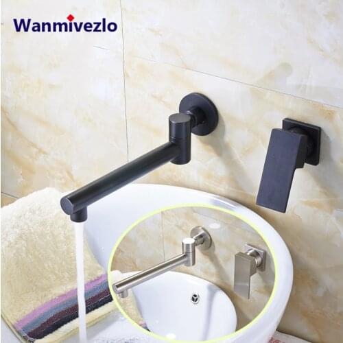 2 Colors Fashionable Design Oil Rubbed Bronze Bathroom Countertop Faucet with Hot Cold Water