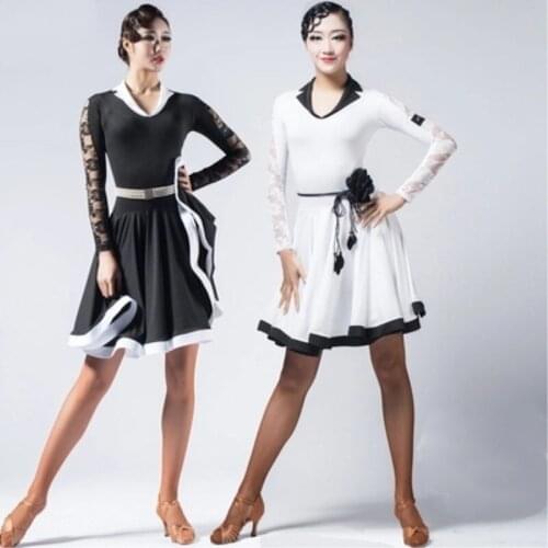 2018 New Adult Latin Dance Costume Samba Latin Ballroom Costume Tango Dance Dresses Salsa Dance Clothes For Women