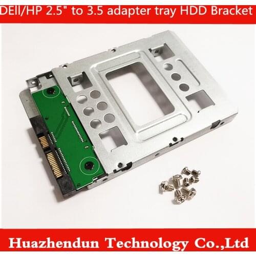 5pcs HDD Bracket for HP ProLiant Server MicroServer G7 G8 2.5" SSD to 3.5" SATA Adapter Tray Converter SAS HDD Bracket